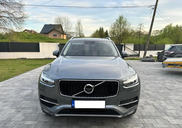 Volvo XC 90 cena 129999 przebieg: 82075, rok produkcji 2017 z Brzesko małe 407